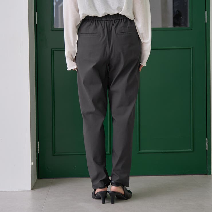 【定番】イージービューティー裏起毛テーパードパンツ（WEB限定サイズあり） | coen【women】 | 詳細画像39 