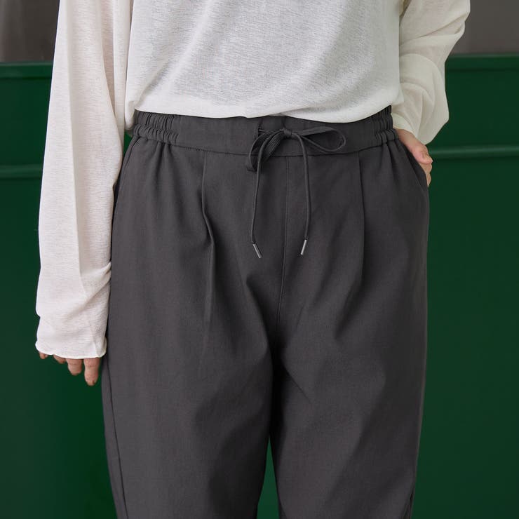 【定番】イージービューティー裏起毛テーパードパンツ（WEB限定サイズあり） | coen【women】 | 詳細画像40 