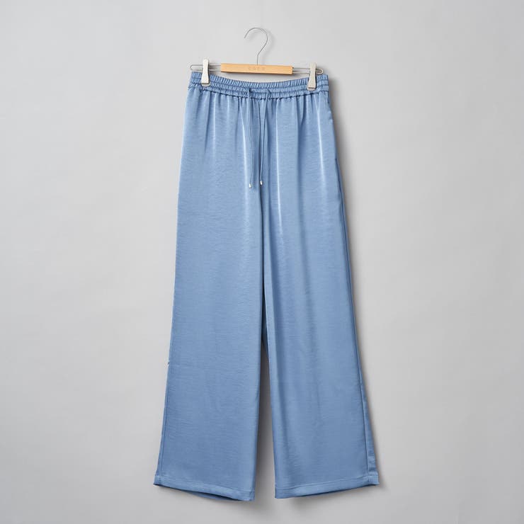 サテンイージーパンツ | coen【women】 | 詳細画像28 