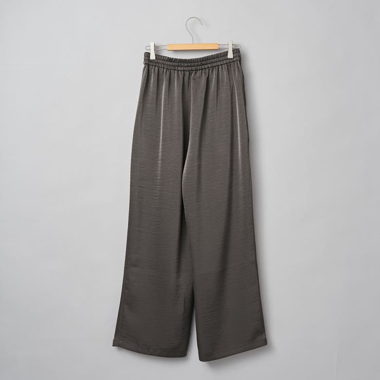 サテンイージーパンツ | coen【women】 | 詳細画像31 