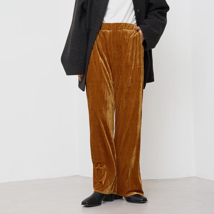 楊柳ベロアイージーパンツ | coen【women】 | 詳細画像14 