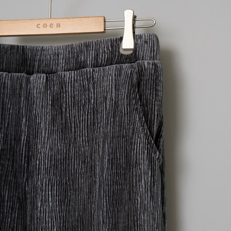 楊柳ベロアイージーパンツ | coen【women】 | 詳細画像22 