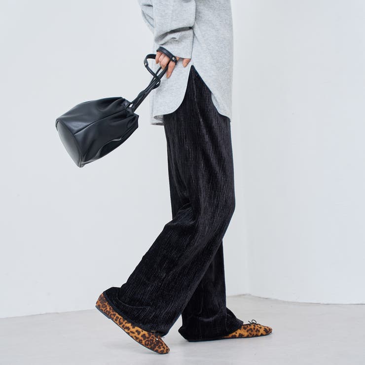 楊柳ベロアイージーパンツ | coen【women】 | 詳細画像4 