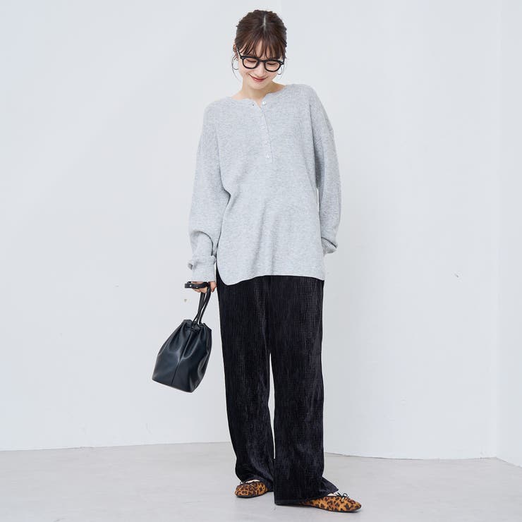 楊柳ベロアイージーパンツ | coen【women】 | 詳細画像5 