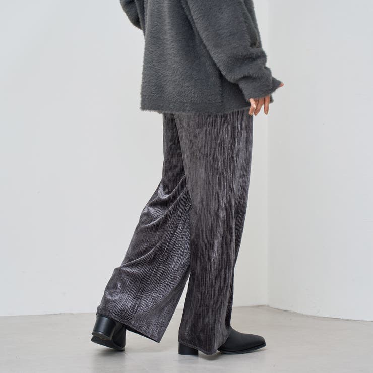 楊柳ベロアイージーパンツ | coen【women】 | 詳細画像9 