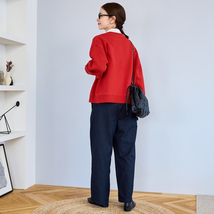 TRストライプタックワイドパンツ | coen【women】 | 詳細画像19 