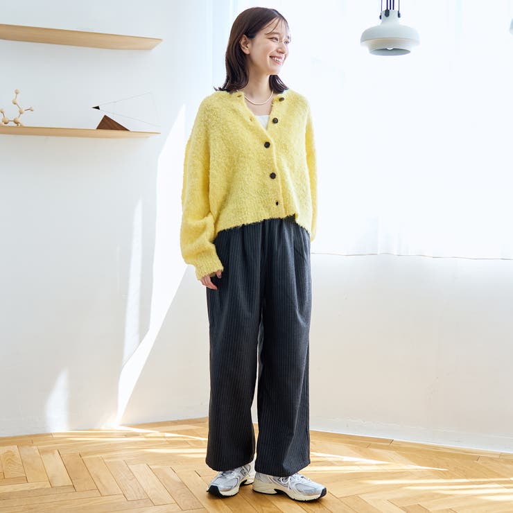 TRストライプタックワイドパンツ | coen【women】 | 詳細画像5 