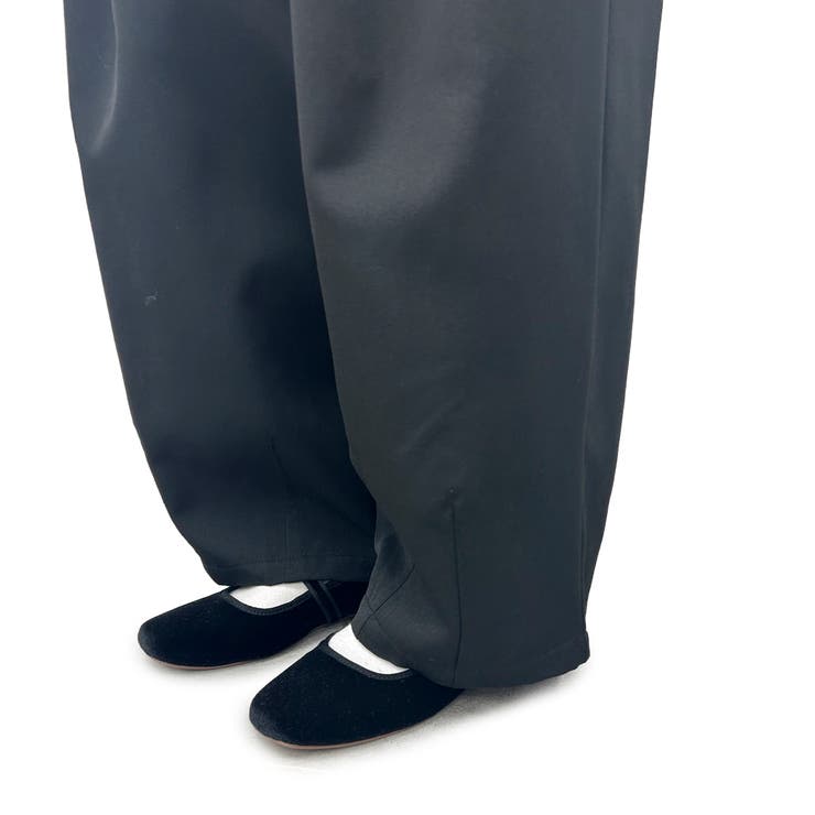 ウールライク裏起毛イージーカーブパンツ | coen【women】 | 詳細画像29 