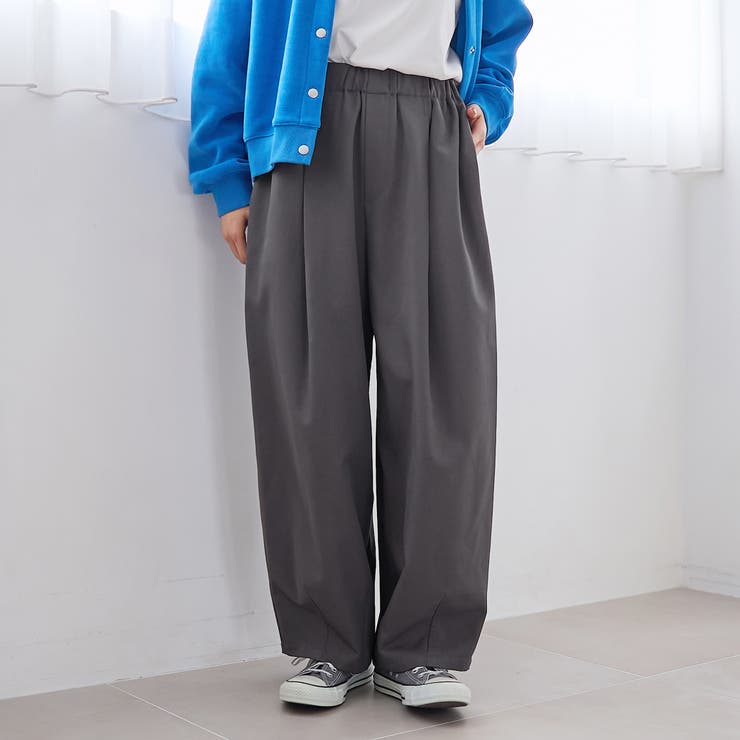 ウールライク裏起毛イージーカーブパンツ | coen【women】 | 詳細画像7 