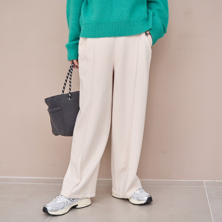 【REVERSE WARM】あったかスウェット ワイドカーブパンツ | coen【women】 | 詳細画像19 