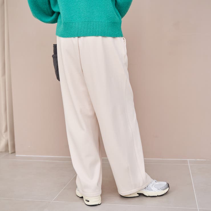 【REVERSE WARM】あったかスウェット ワイドカーブパンツ | coen【women】 | 詳細画像21 