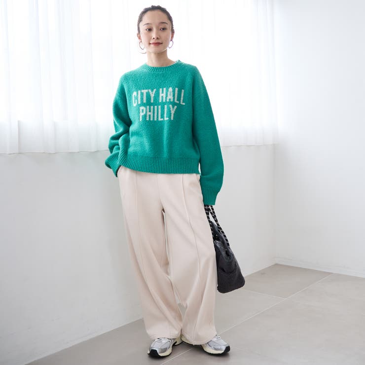 【REVERSE WARM】あったかスウェット ワイドカーブパンツ | coen【women】 | 詳細画像22 