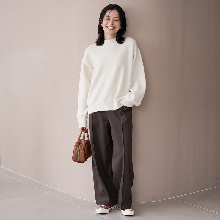 【REVERSE WARM】あったかスウェット ワイドカーブパンツ | coen【women】 | 詳細画像27 