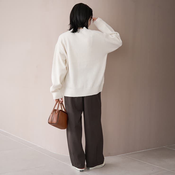 【REVERSE WARM】あったかスウェット ワイドカーブパンツ | coen【women】 | 詳細画像29 