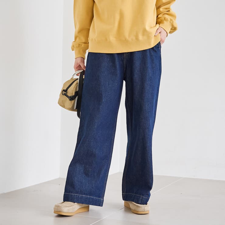 裏起毛ワイドデニムパンツ【インフルエンサー紹介アイテム】 | coen【women】 | 詳細画像28 