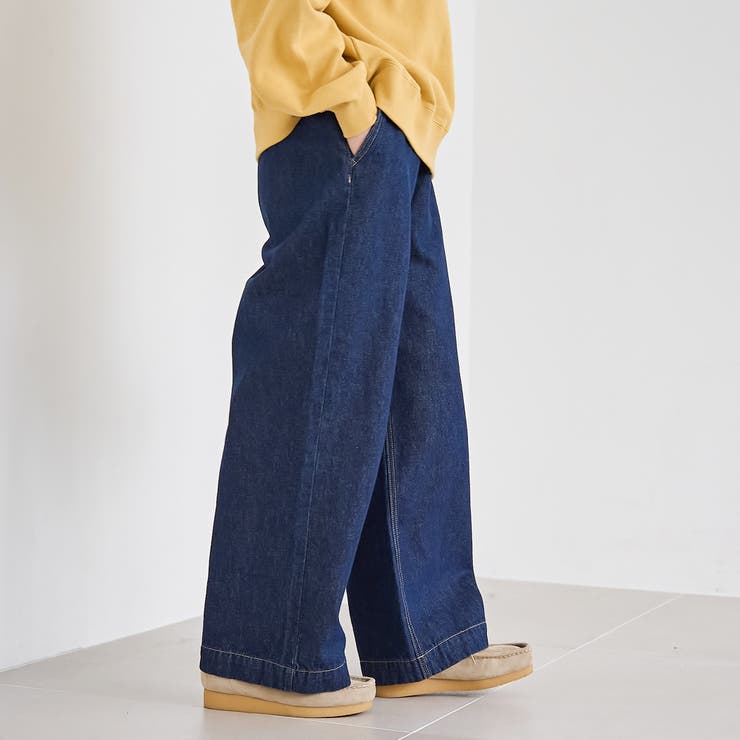 裏起毛ワイドデニムパンツ【インフルエンサー紹介アイテム】 | coen【women】 | 詳細画像29 