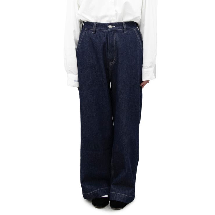 裏起毛ワイドデニムパンツ【インフルエンサー紹介アイテム】 | coen【women】 | 詳細画像31 