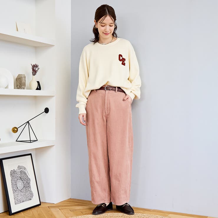 バイオウォッシュコーデュロイワイドパンツ | coen【women】 | 詳細画像20 