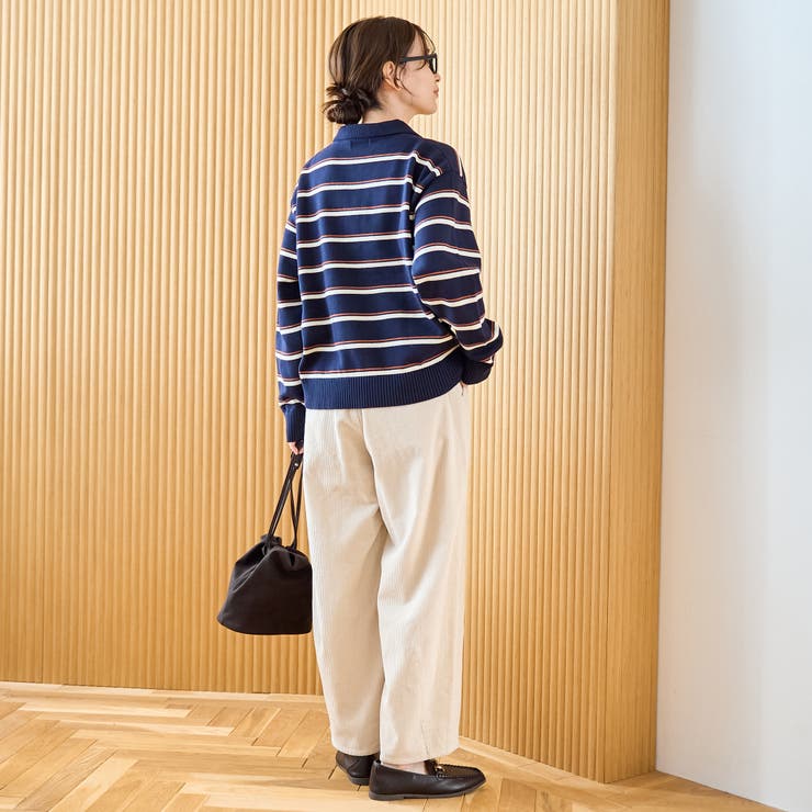 バイオウォッシュコーデュロイワイドパンツ | coen【women】 | 詳細画像6 