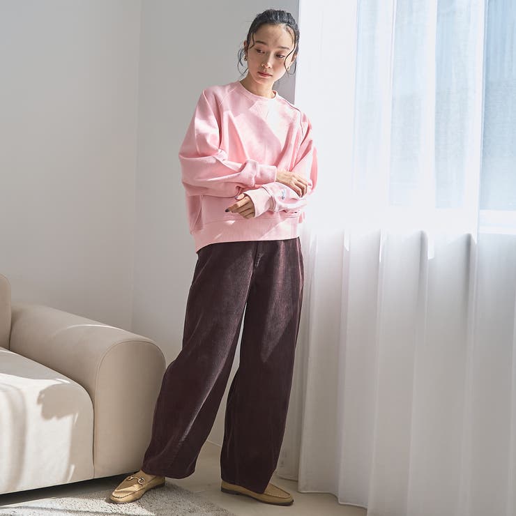 バイオウォッシュコーデュロイワイドパンツ | coen【women】 | 詳細画像8 