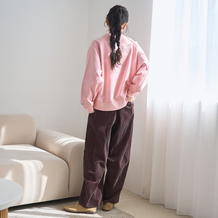 バイオウォッシュコーデュロイワイドパンツ | coen【women】 | 詳細画像9 