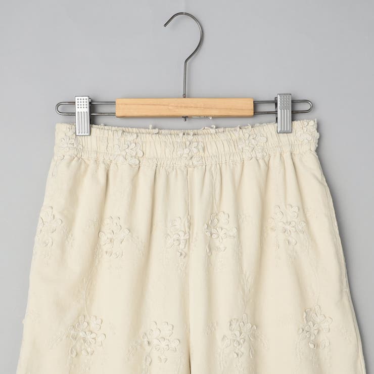 3Dフラワー刺繍 コーデュロイイージーワイドパンツ | coen【women】 | 詳細画像23 