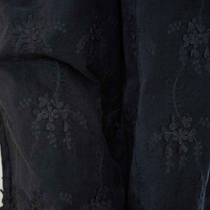 3Dフラワー刺繍 コーデュロイイージーワイドパンツ | coen【women】 | 詳細画像8 