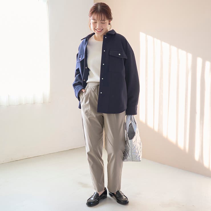 【定番 新サイズ登場】イージービューティーテーパードパンツ（WEB限定サイズあり… | coen【women】 | 詳細画像14 