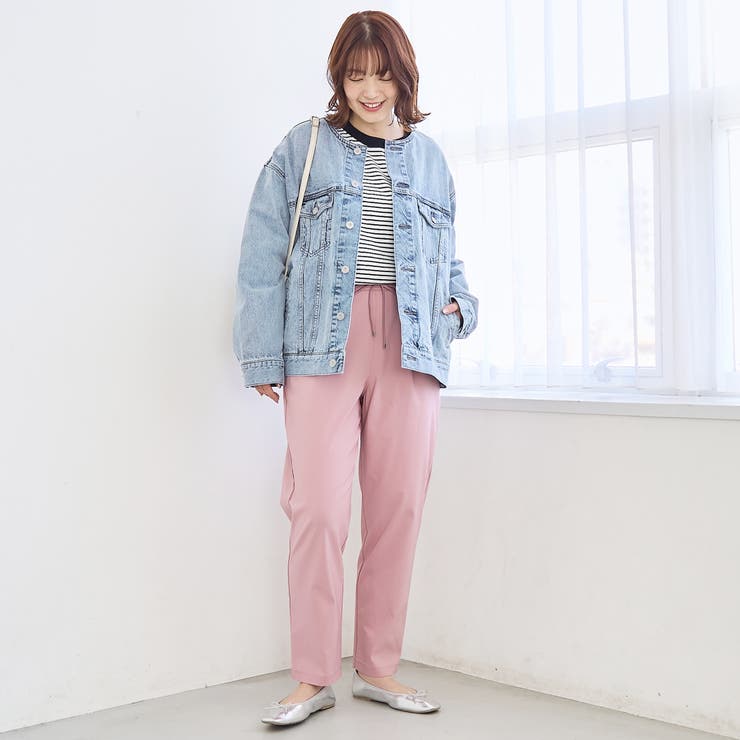 【定番 新サイズ登場】イージービューティーテーパードパンツ（WEB限定サイズあり… | coen【women】 | 詳細画像25 