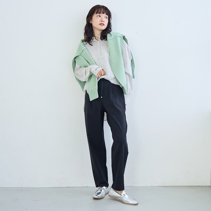 【定番 新サイズ登場】イージービューティーテーパードパンツ（WEB限定サイズあり… | coen【women】 | 詳細画像3 