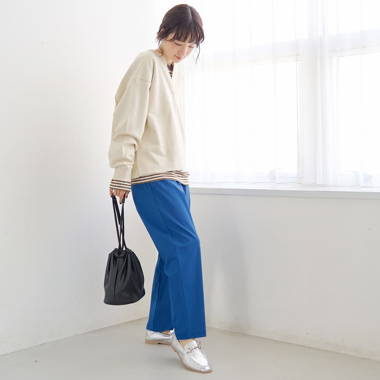 【定番 新サイズ登場】イージービューティーテーパードパンツ（WEB限定サイズあり… | coen【women】 | 詳細画像31 