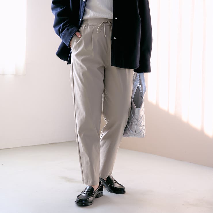 BEIGE | 【定番 新サイズ登場】イージービューティーテーパードパンツ（WEB限定サイズあり… | coen【women】