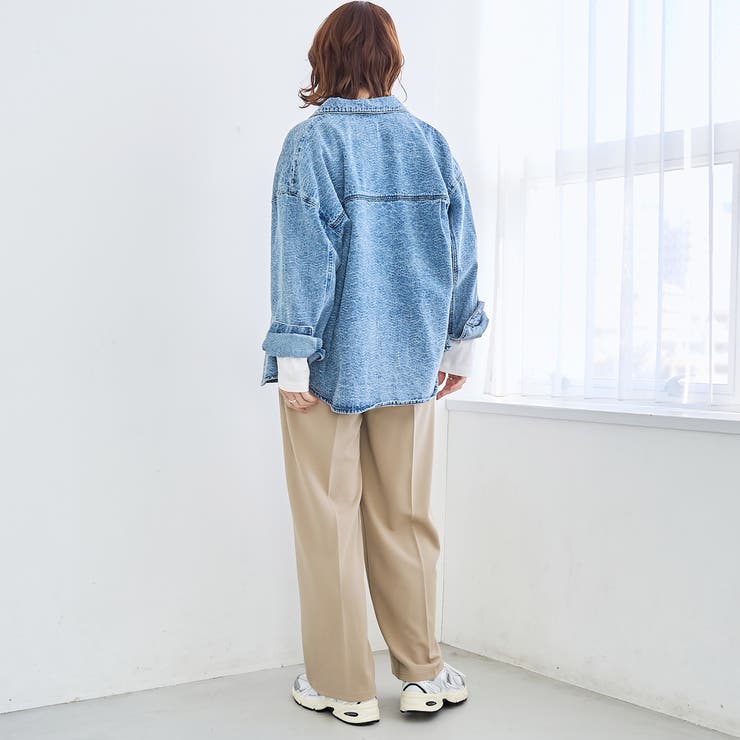 【定番/新サイズ登場】イージービューティーワイドパンツ（WEB限定サイズあり） | coen【women】 | 詳細画像19 