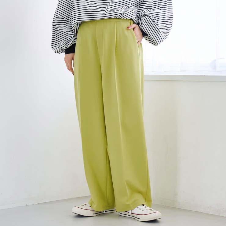 【定番/新サイズ登場】イージービューティーワイドパンツ（WEB限定サイズあり） | coen【women】 | 詳細画像27 