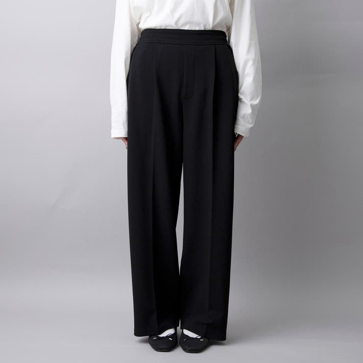 【定番/新サイズ登場】イージービューティーワイドパンツ（WEB限定サイズあり） | coen【women】 | 詳細画像33 