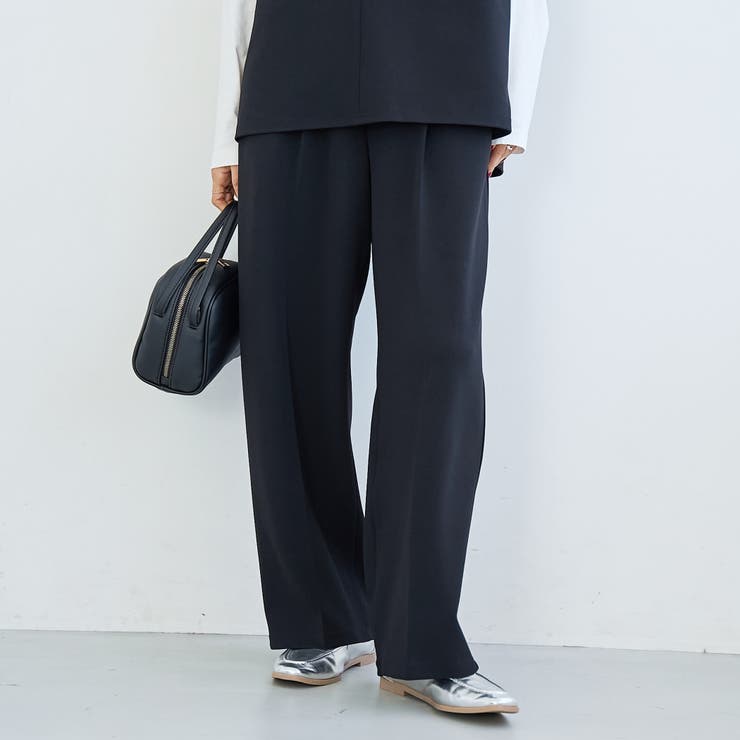 【定番/新サイズ登場】イージービューティーワイドパンツ（WEB限定サイズあり） | coen【women】 | 詳細画像4 