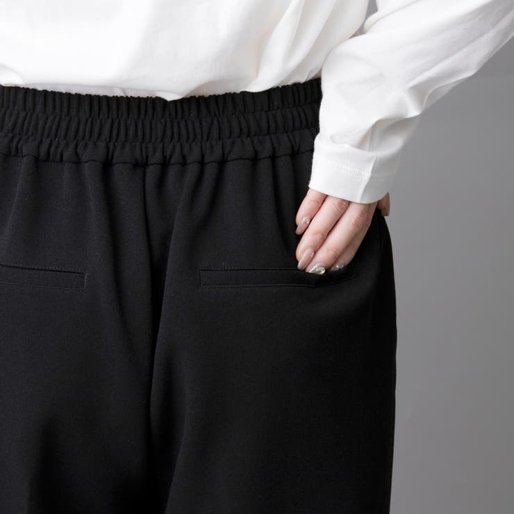 【定番/新サイズ登場】イージービューティーワイドパンツ（WEB限定サイズあり） | coen【women】 | 詳細画像41 