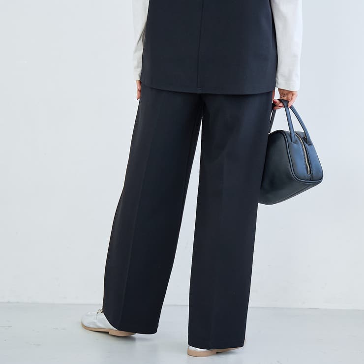 【定番/新サイズ登場】イージービューティーワイドパンツ（WEB限定サイズあり） | coen【women】 | 詳細画像6 