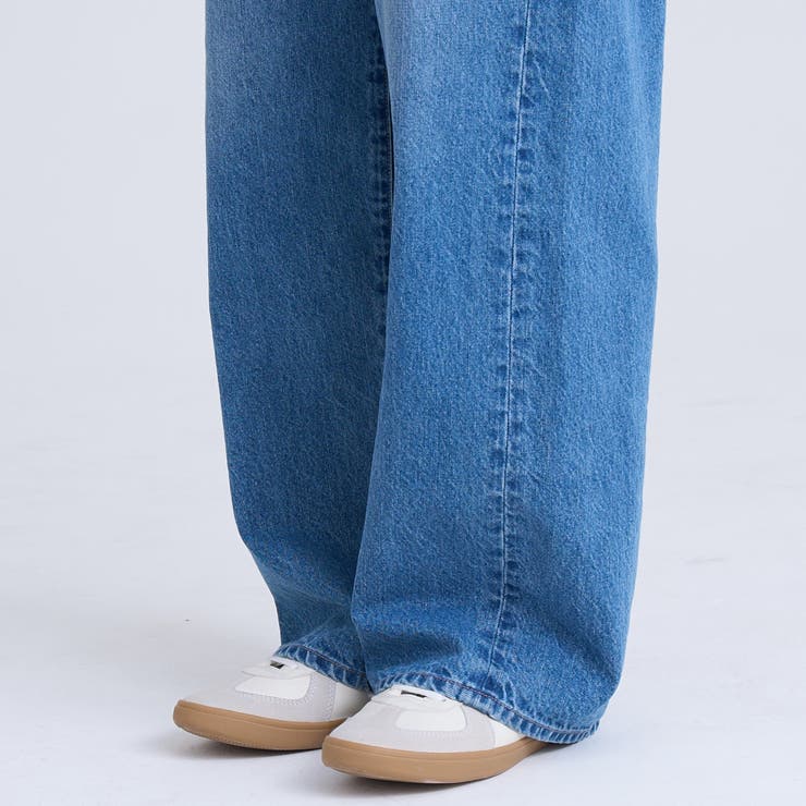 ウエストリボン ワイドストレートデニムパンツ | coen【women】 | 詳細画像31 