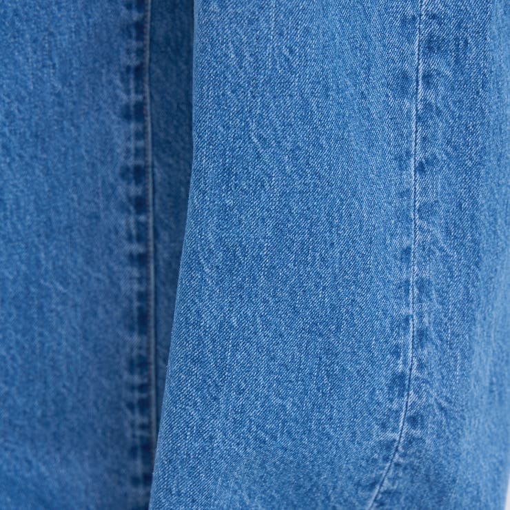 ウエストリボン ワイドストレートデニムパンツ | coen【women】 | 詳細画像33 