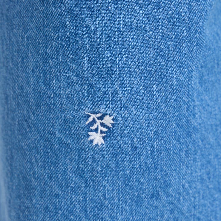 花柄刺繍 ワイドストレートデニムパンツ | coen【women】 | 詳細画像22 