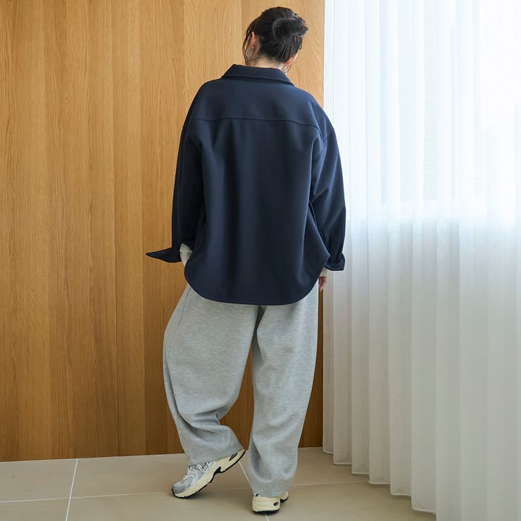 ダンボールイージーワイド カーブスウェットパンツ | coen【women】 | 詳細画像11 