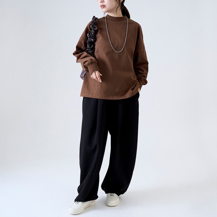 ダンボールイージーワイド カーブスウェットパンツ | coen【women】 | 詳細画像2 