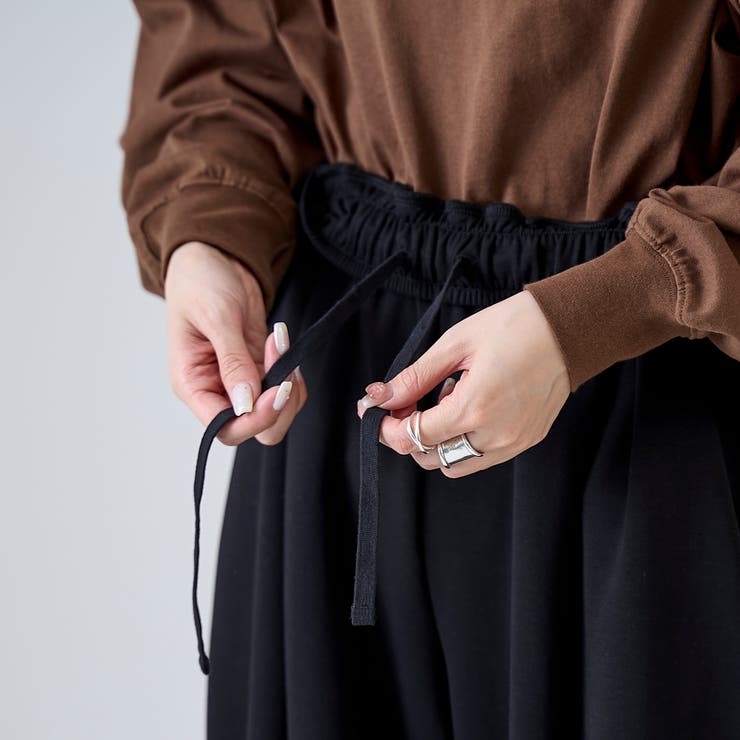 ダンボールイージーワイド カーブスウェットパンツ | coen【women】 | 詳細画像26 