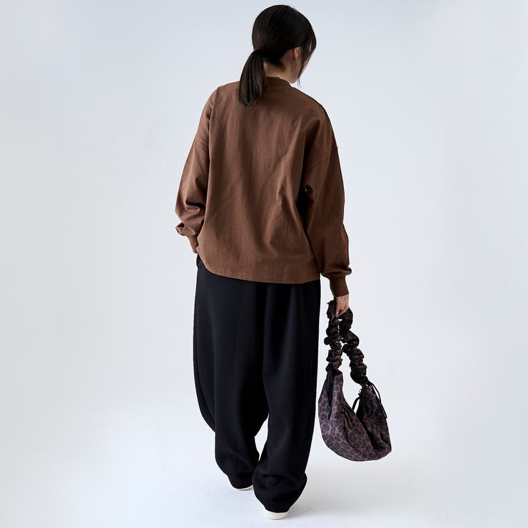 ダンボールイージーワイド カーブスウェットパンツ | coen【women】 | 詳細画像3 