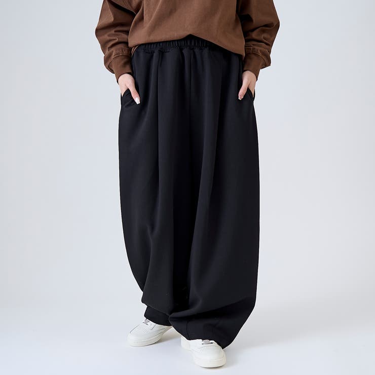 ダンボールイージーワイド カーブスウェットパンツ | coen【women】 | 詳細画像4 