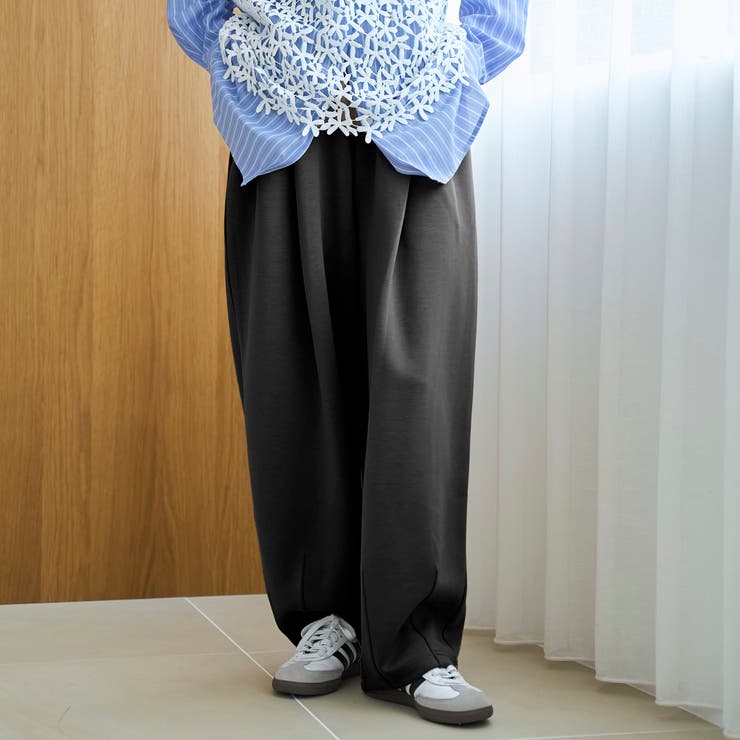 ダンボールイージーワイド カーブスウェットパンツ | coen【women】 | 詳細画像7 