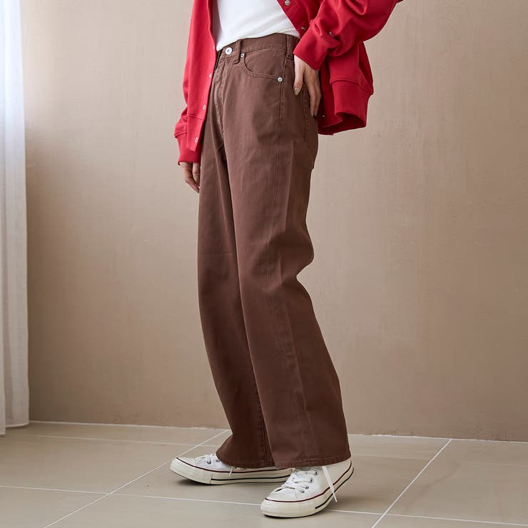 【スプリングカラー】ストレートカラーデニムパンツ | coen【women】 | 詳細画像11 