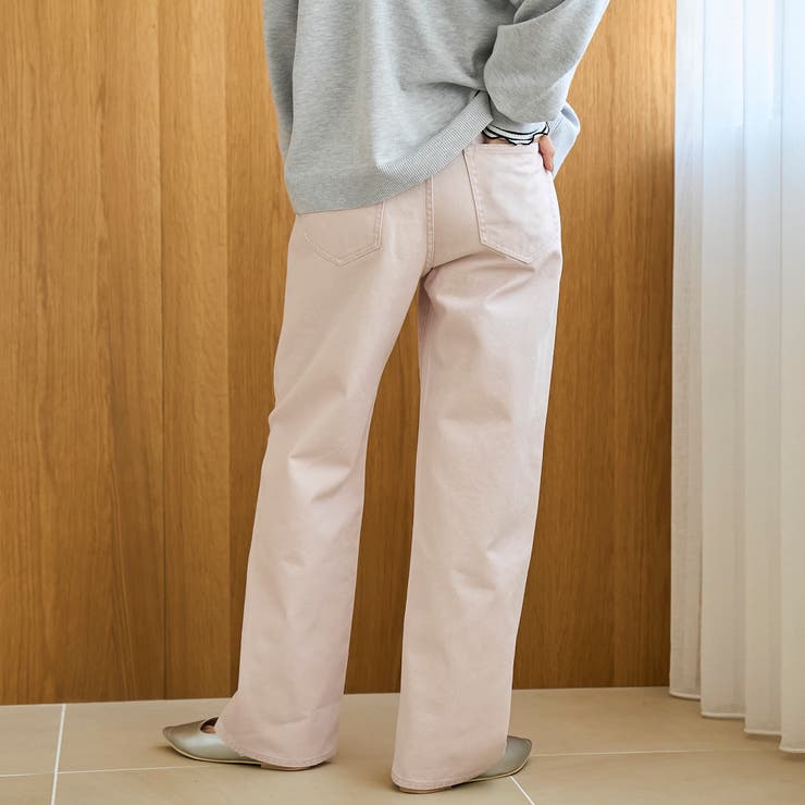 【スプリングカラー】ストレートカラーデニムパンツ | coen【women】 | 詳細画像15 