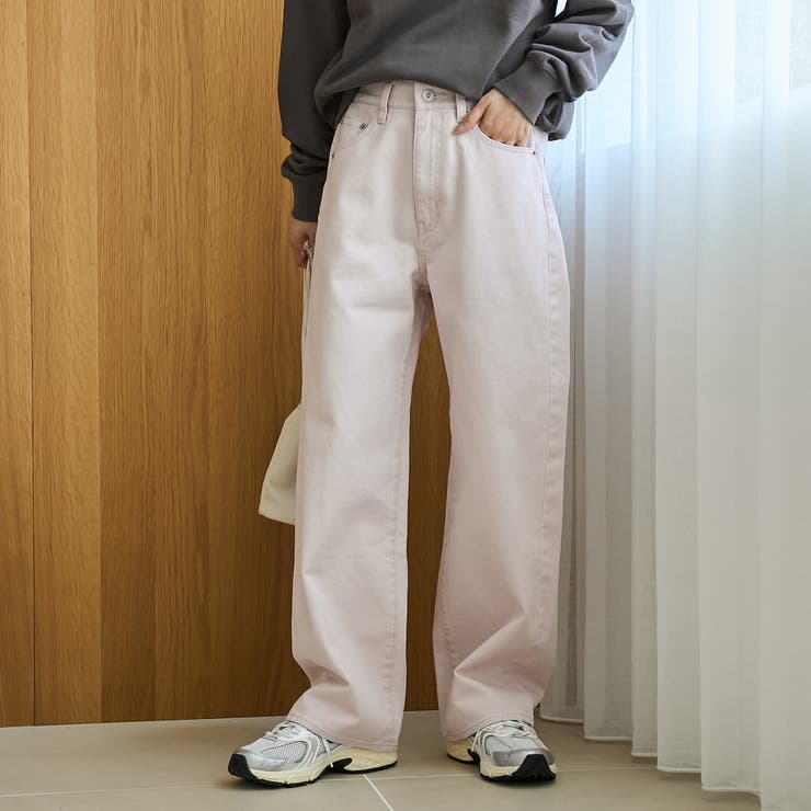 【スプリングカラー】ストレートカラーデニムパンツ | coen【women】 | 詳細画像19 